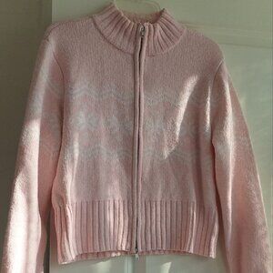 Soft Pink Holiday Sweater
